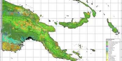 Kartta papua-uuden-guinean ilmasto
